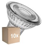 Flerpack 10x Ledvance LED Spot GU10 PAR16 7W 750lm 36D - 840 Kallvit | Dimbar - Ersättare 100W