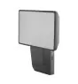 Ledvance LED Strålkastare Endura Svart 15W 1500lm 100D - 840 Kallvit | IP55 - Rörelse- och ljussensor - Symmetrisk