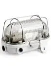 Interlight Bulkhead Bulley Vit Bakelite max. 25W | 170x125mm - IP54 - Passande för 1x E27