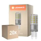 Flerpack 20x Ledvance Performance LED Capsule Klar G9 4.4W 600lm - 827 Extra Varm Vit | Dimbar - Ersättare 48W